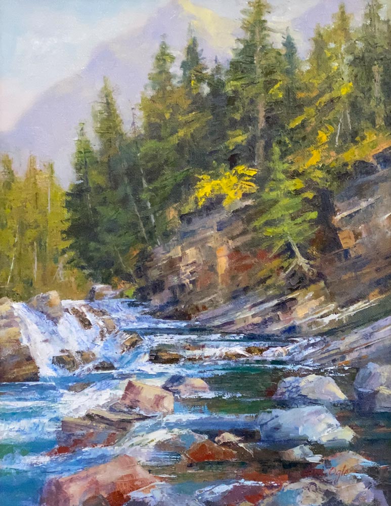 Cliffs and Cascades, GNP