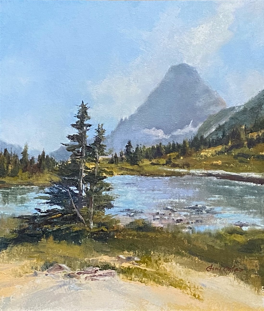 Trail to Hidden Lake  